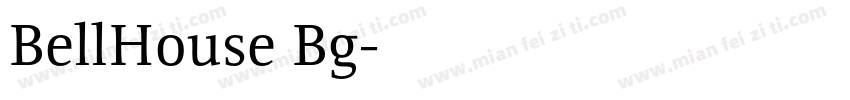 BellHouse Bg字体转换